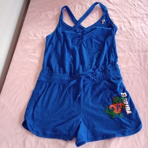 University Of Florida Gators Romper By e5 Size Small Embroidered Logo Shorts